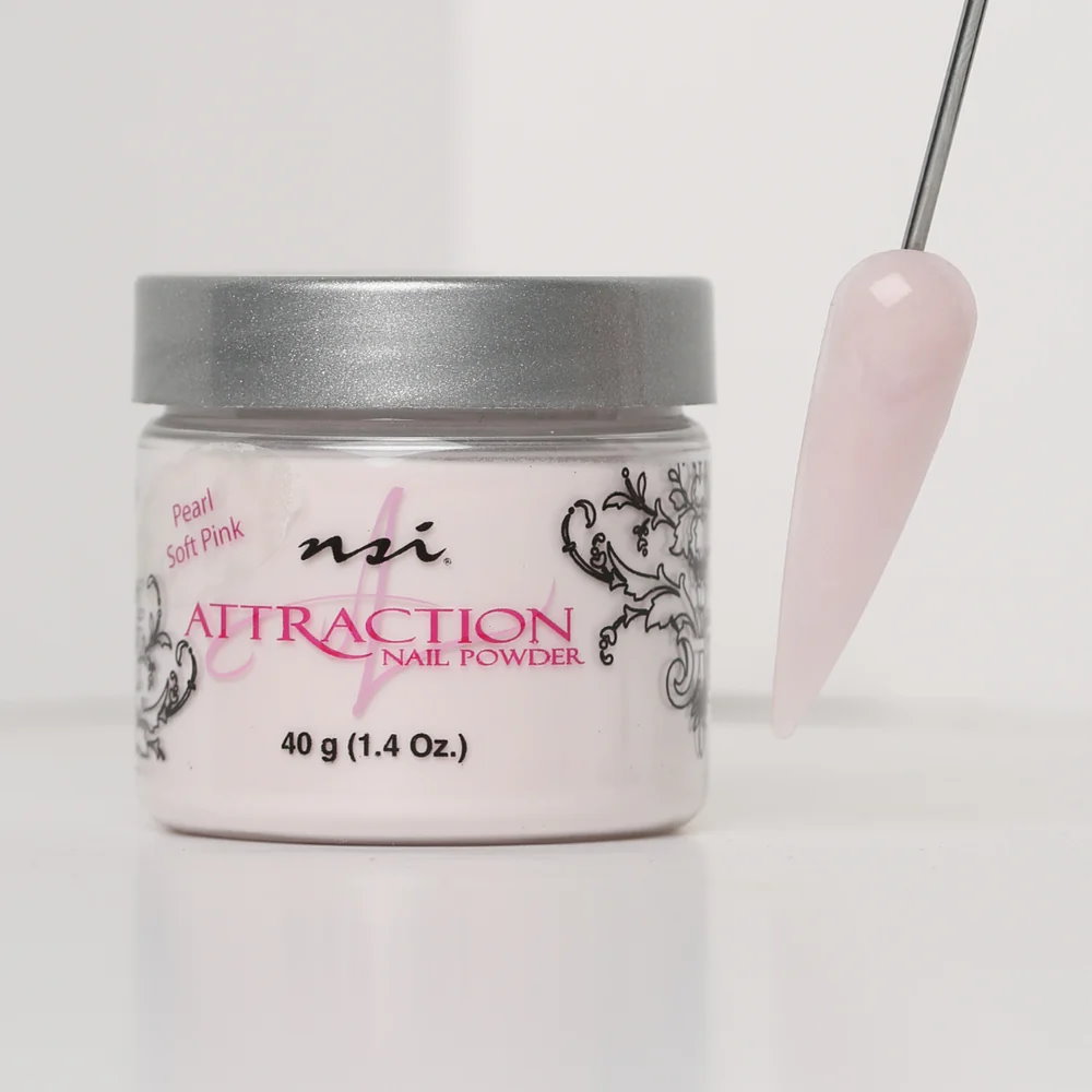 Akrilik Toz - Pearl-Soft-Pink 40g  (NSI) - MADE IN U.S.A 