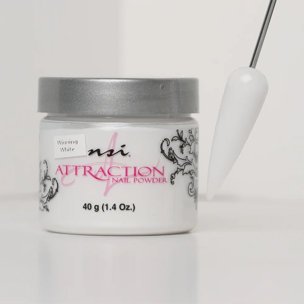 Akrilik Toz - White-Winning 40g  (NSI) - MADE IN U.S.A 